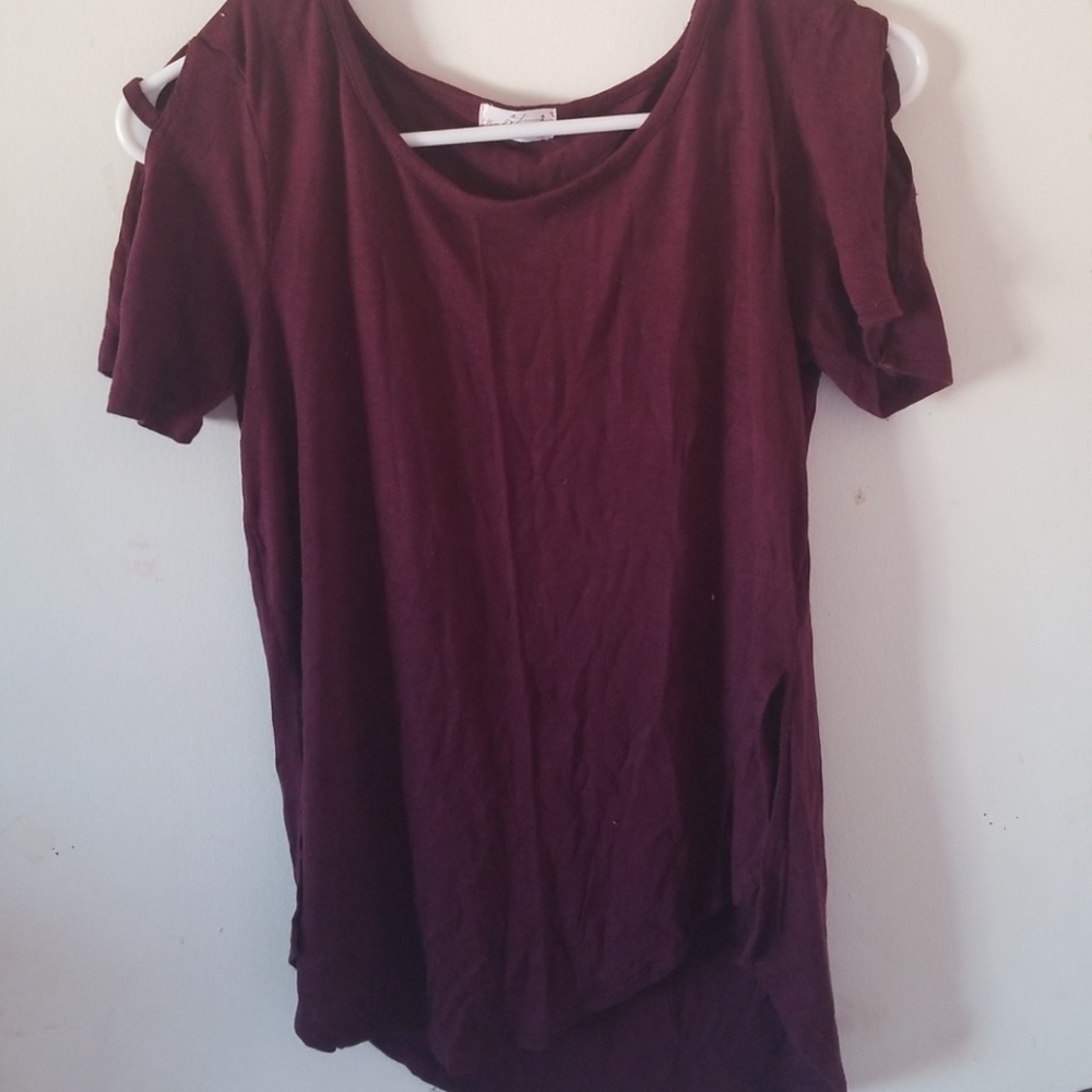 Maroon T-shirt
